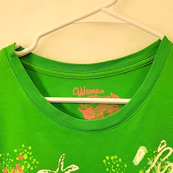 WOMAN TO BLAME Embelished Margaritaville Graphic Tee Size M - Picture 2 of 8